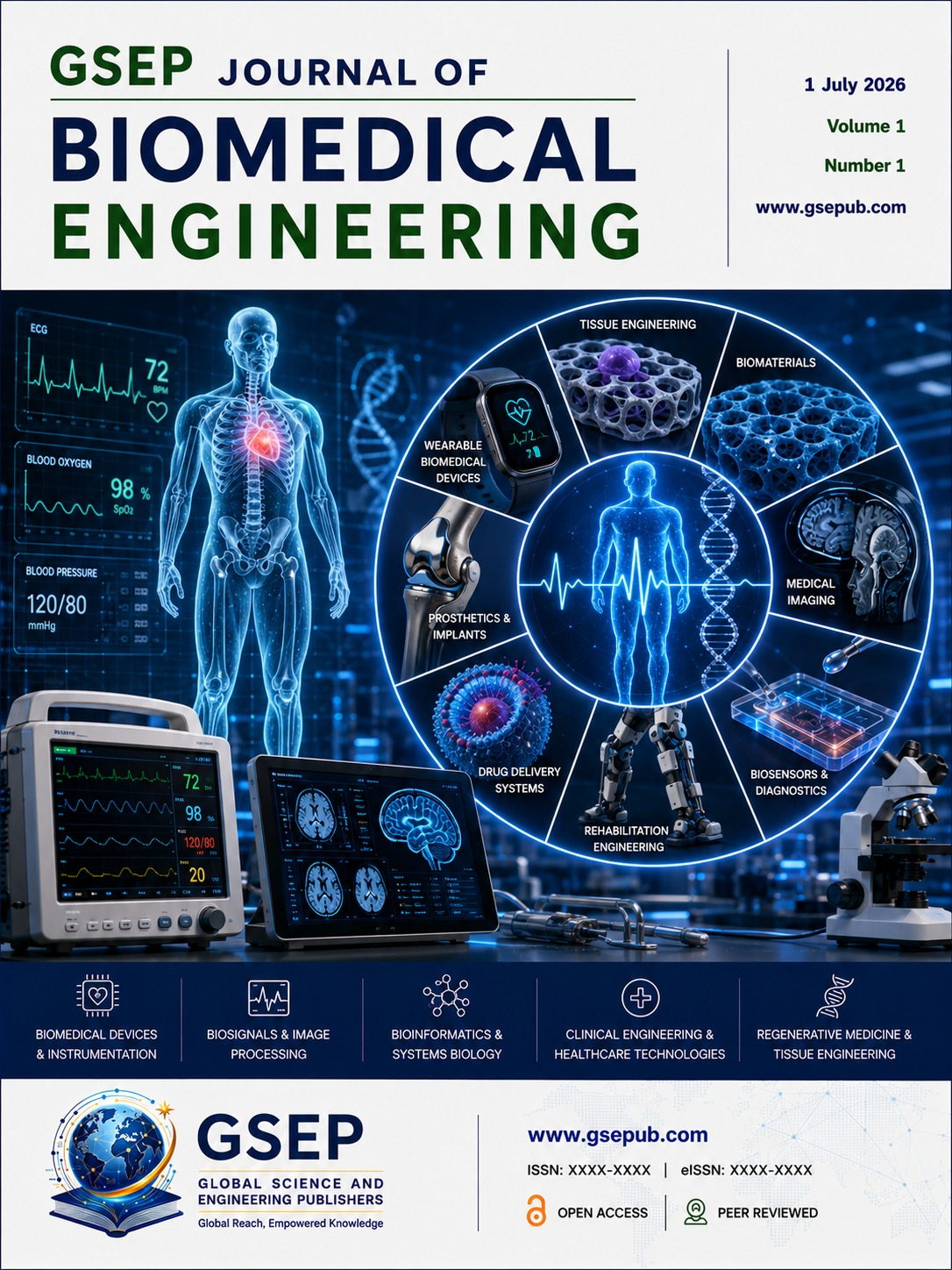 GSEP Journal of Biomedical Engineering cover page